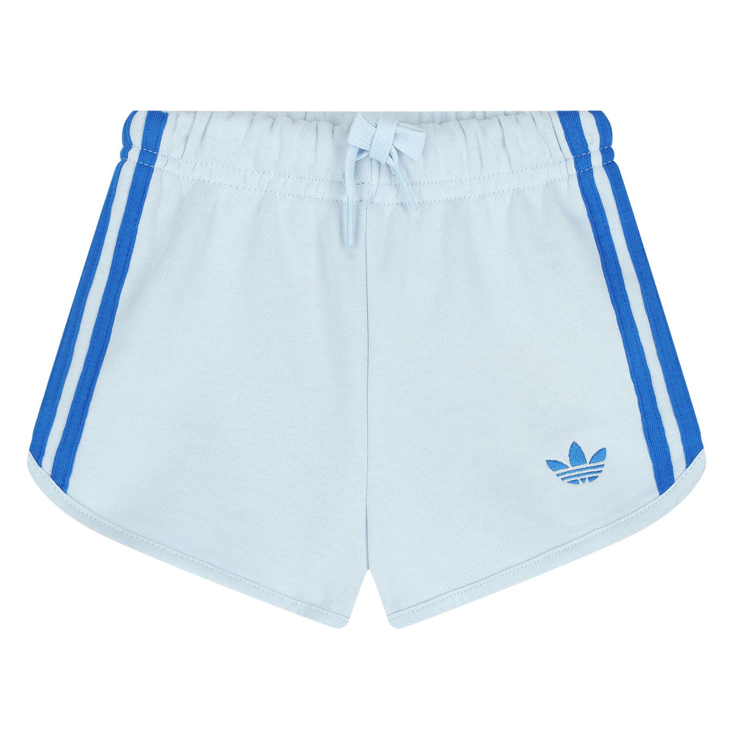 Younger Boys Blue Logo Shorts Set, 1, hi-res