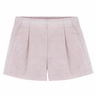 Girls Pink Shimmer Shorts, 1, hi-res