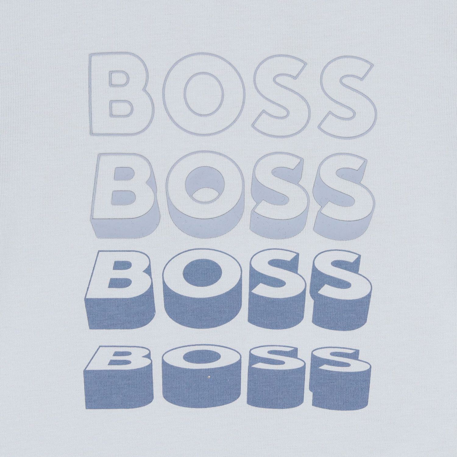 Younger Boys Blue Logo T-Shirt, 2, hi-res