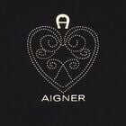 Girls Black & Gold Heart Logo T-Shirt, 2, hi-res