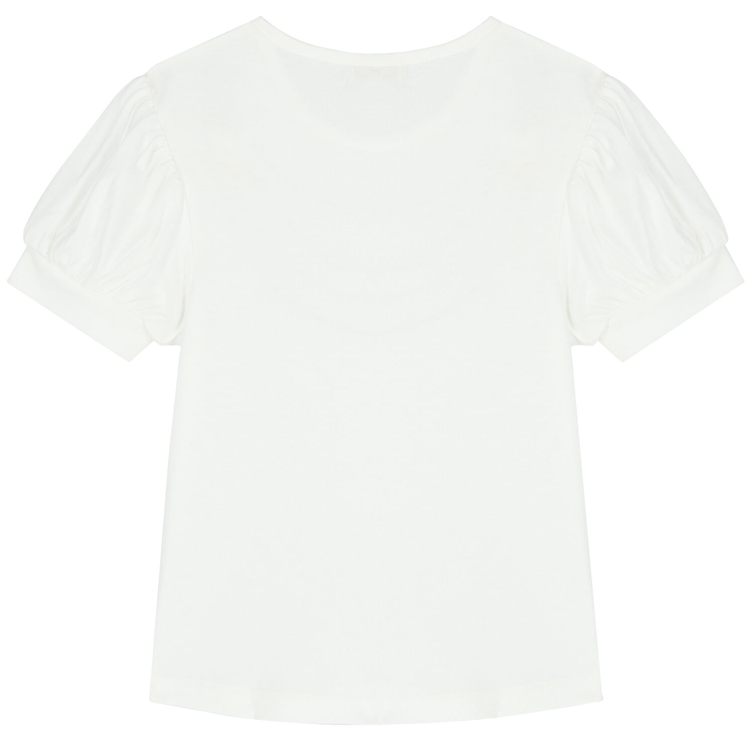 Girls White Necklace T-Shirt, 1, hi-res image number null