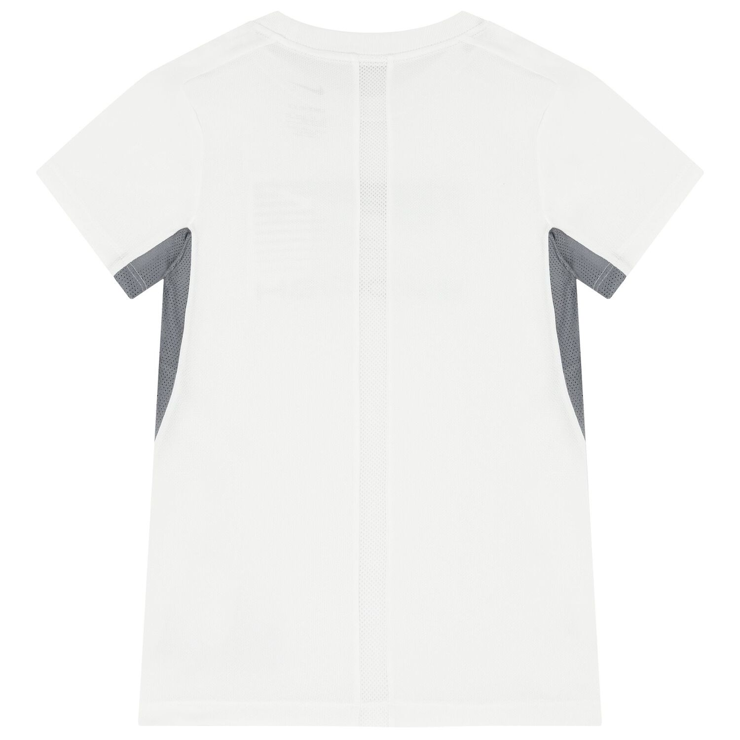 Boys White & Grey Logo T-Shirt, 2, hi-res image number null