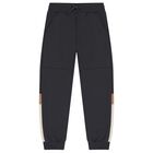 طقم رياضي للأولاد باللونين الأبيض والأسود (3 قطع), 3, hi-res