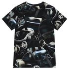 Boys Black VR Box T-Shirt, 1, hi-res