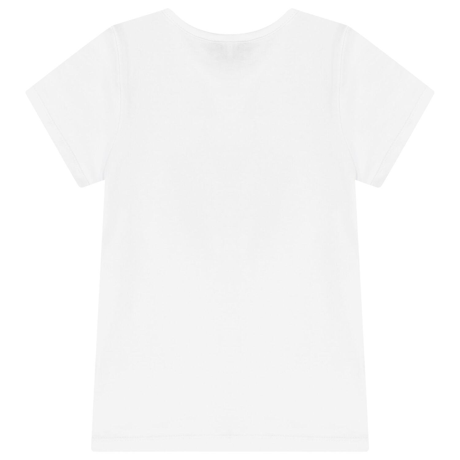 Girls White & Pink Logo Pyjamas, 1, hi-res image number null