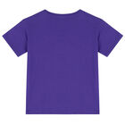 Girls Purple Tiger T-Shirt, 1, hi-res