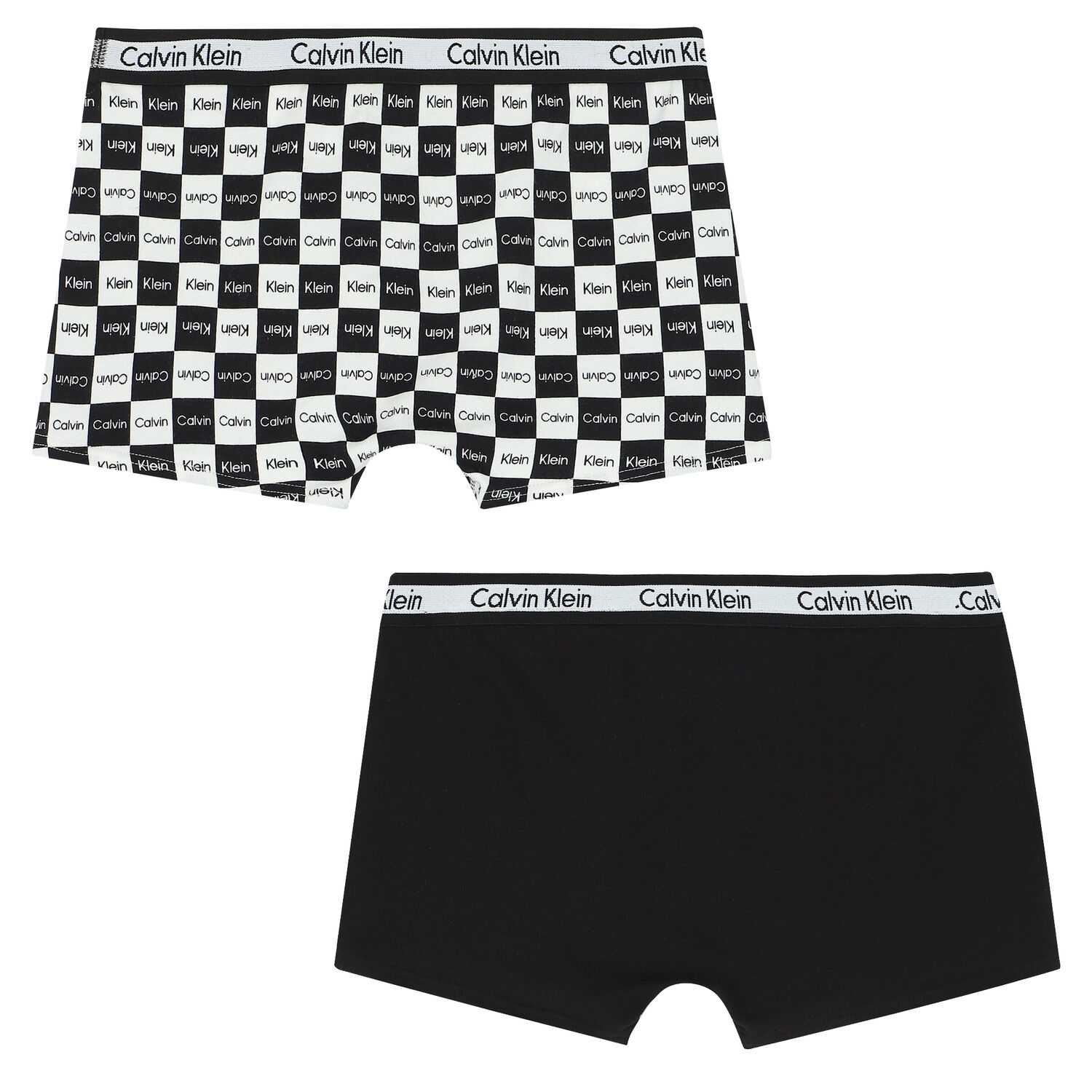 Boys White & Black Boxer Shorts ( 2-Pack ), 1, hi-res image number null