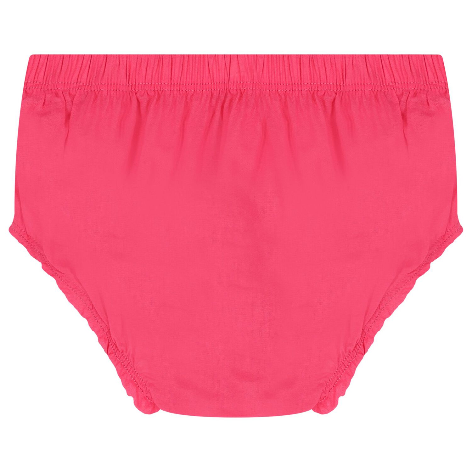 طقم فستان ساتان باللون الوردى للبنات  , 2, hi-res