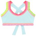 بكيني مطرز بنات باللون الأزرق, 1, hi-res