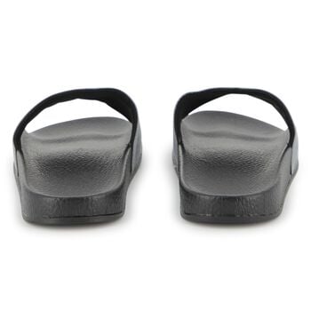 Boys Black & Silver Logo Sliders