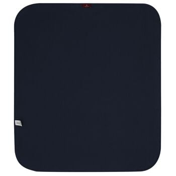 Baby Boys Navy Blue & White Logo Baby Blanket
