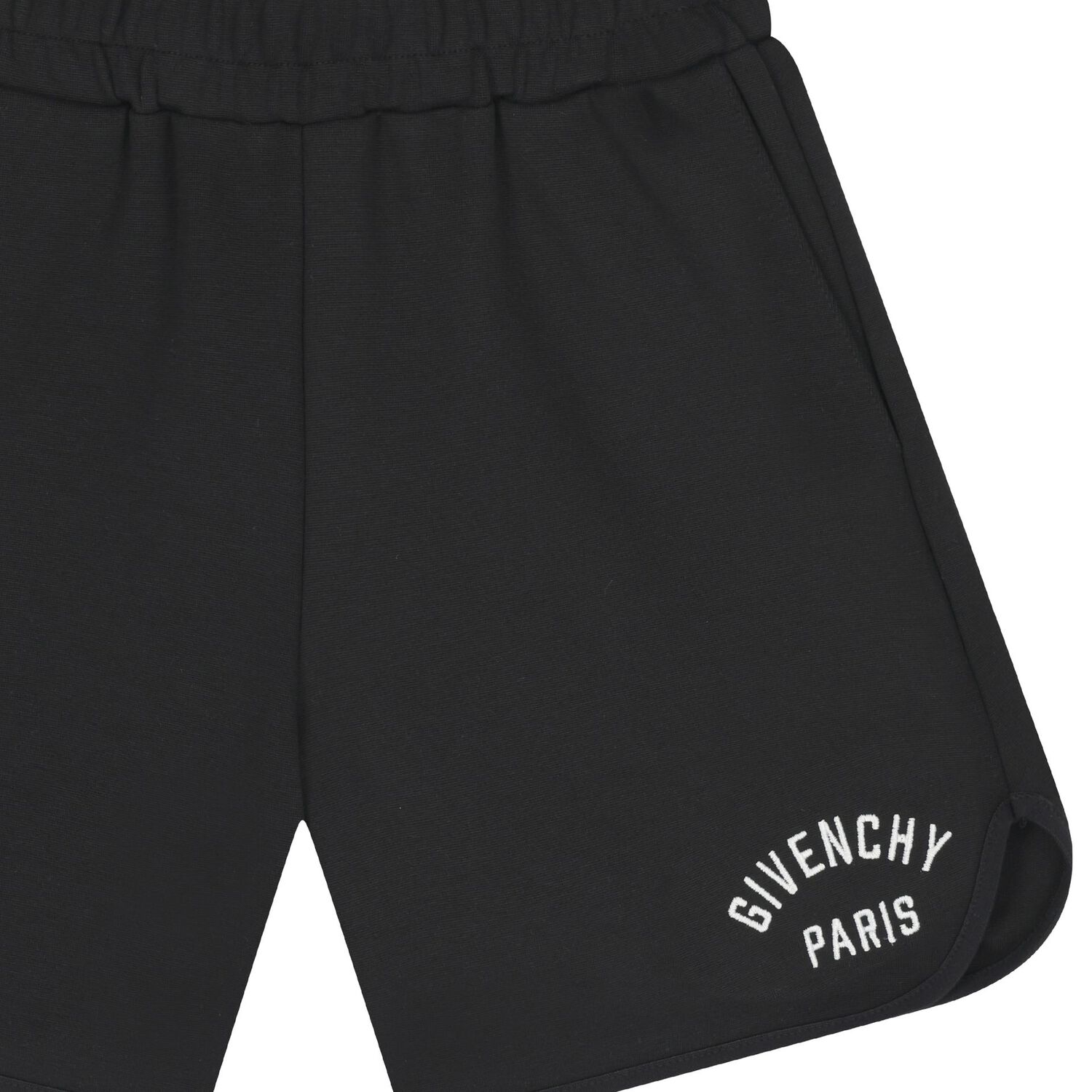 شورتات بالشعار باللون الاسود للاولاد, 1, hi-res