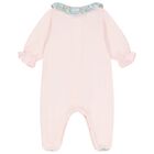 Baby Girls Pink & Blue Liberty Babygrow, 3, hi-res