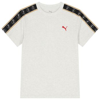 Boys Grey Logo T-Shirt