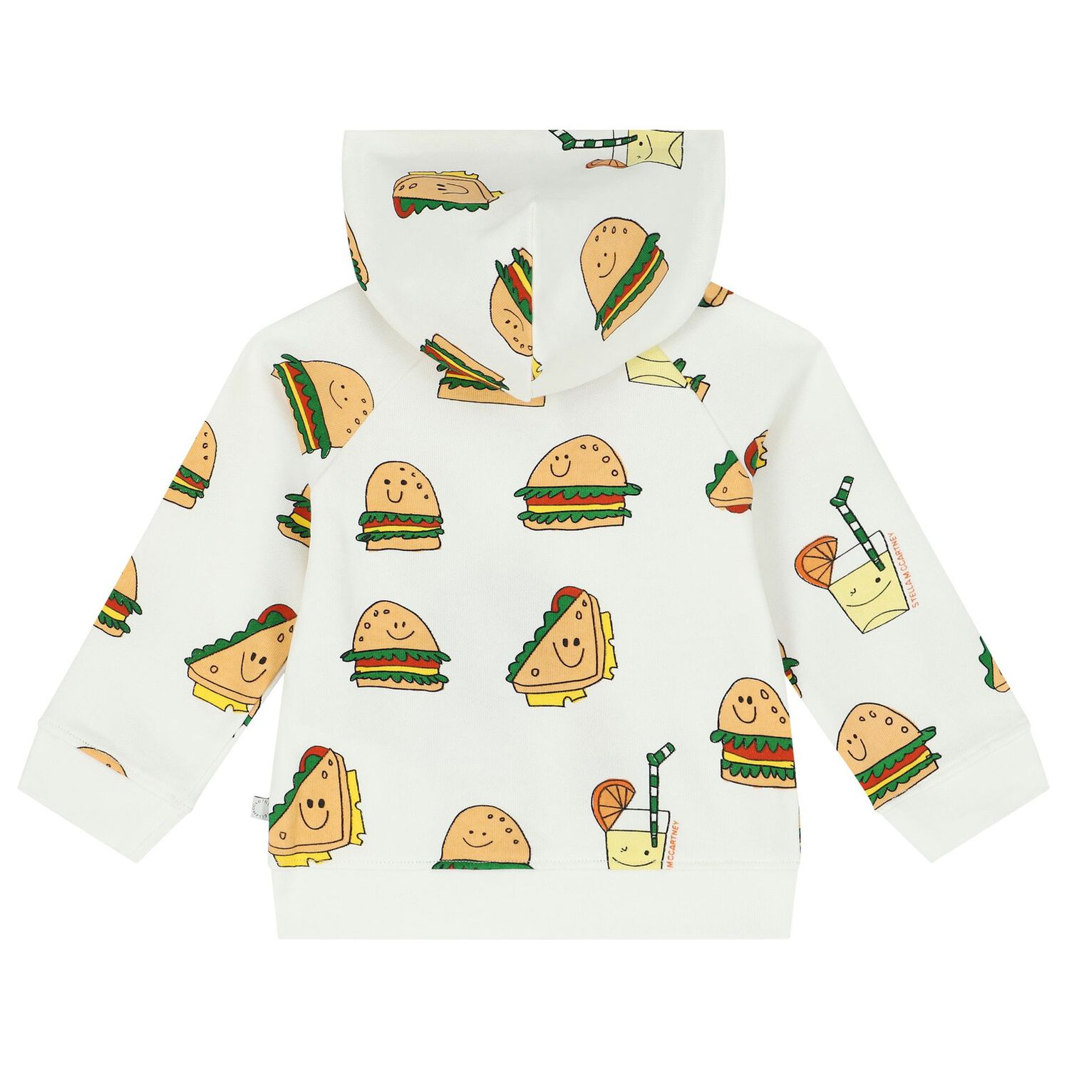 توب أولاد بسحاب بطبعة ساندويتش باللون العاجى, 1, hi-res image number null