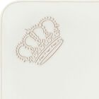 طقم بطانية و قبعة أولاد بشعار تاج باللون العاجي, 1, hi-res