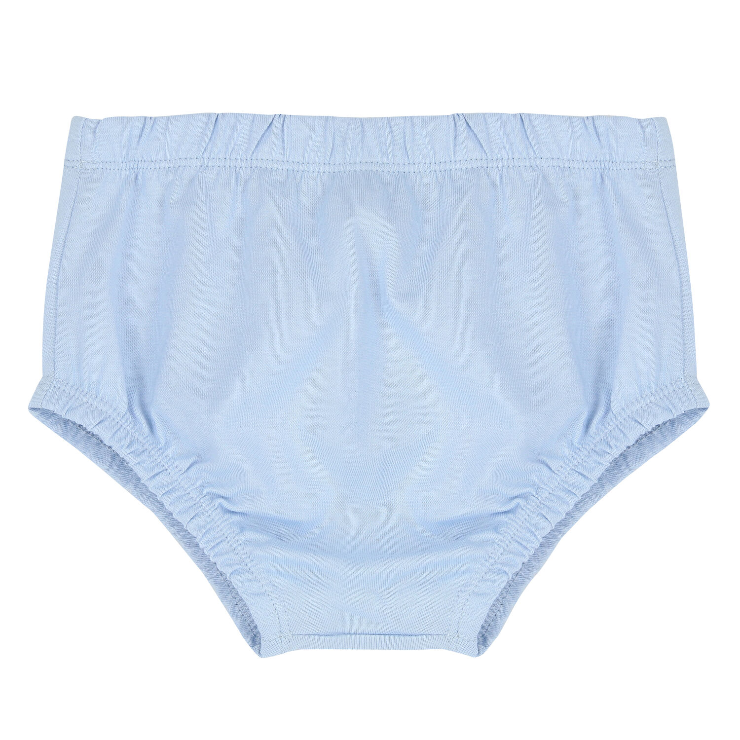 طقم فستان بنات بالشعار باللون الازرق, 3, hi-res