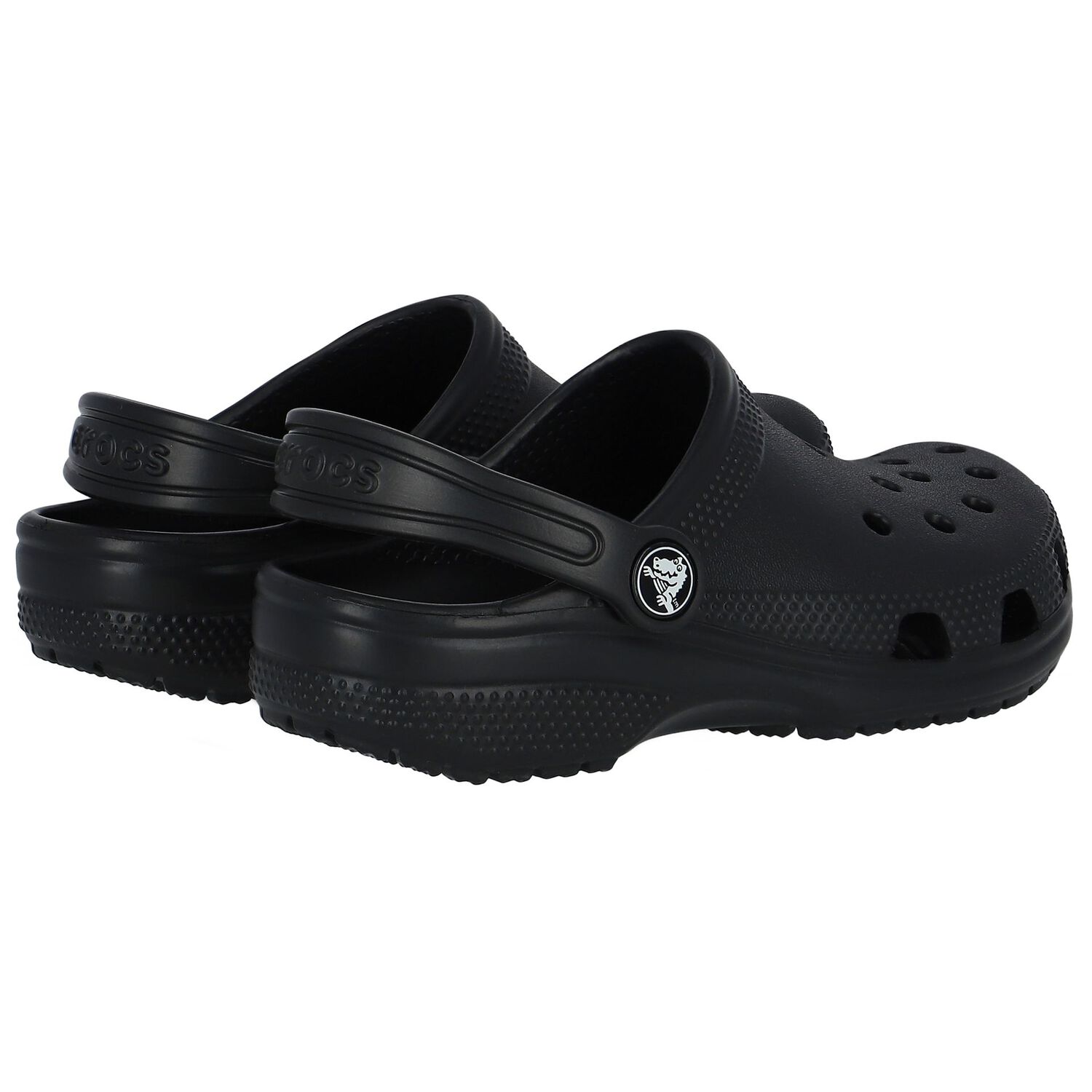 Black Classic Clogs Sandals, 3, hi-res image number null