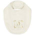 Baby Girls Ivory & Gold Logo Babygrow Gift Set, 1, hi-res