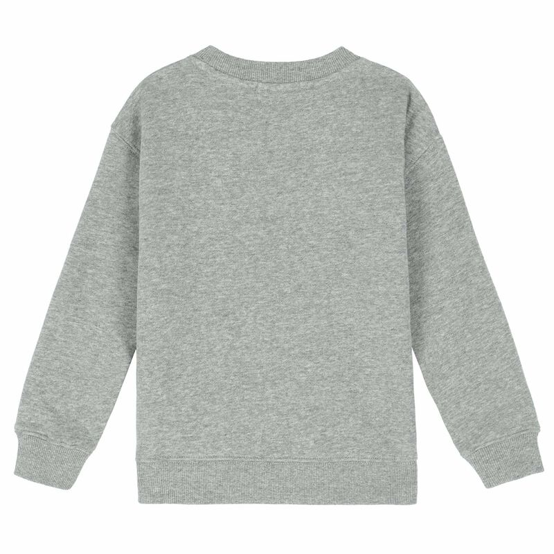 Girls Grey Logo Sweatshirt, 1, hi-res image number null