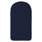 White & Navy Logo Baby Nest, 1, hi-res