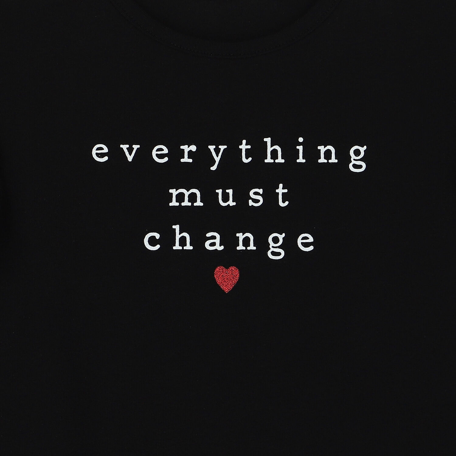 فستان بالشعار باللون الأسود, 1, hi-res