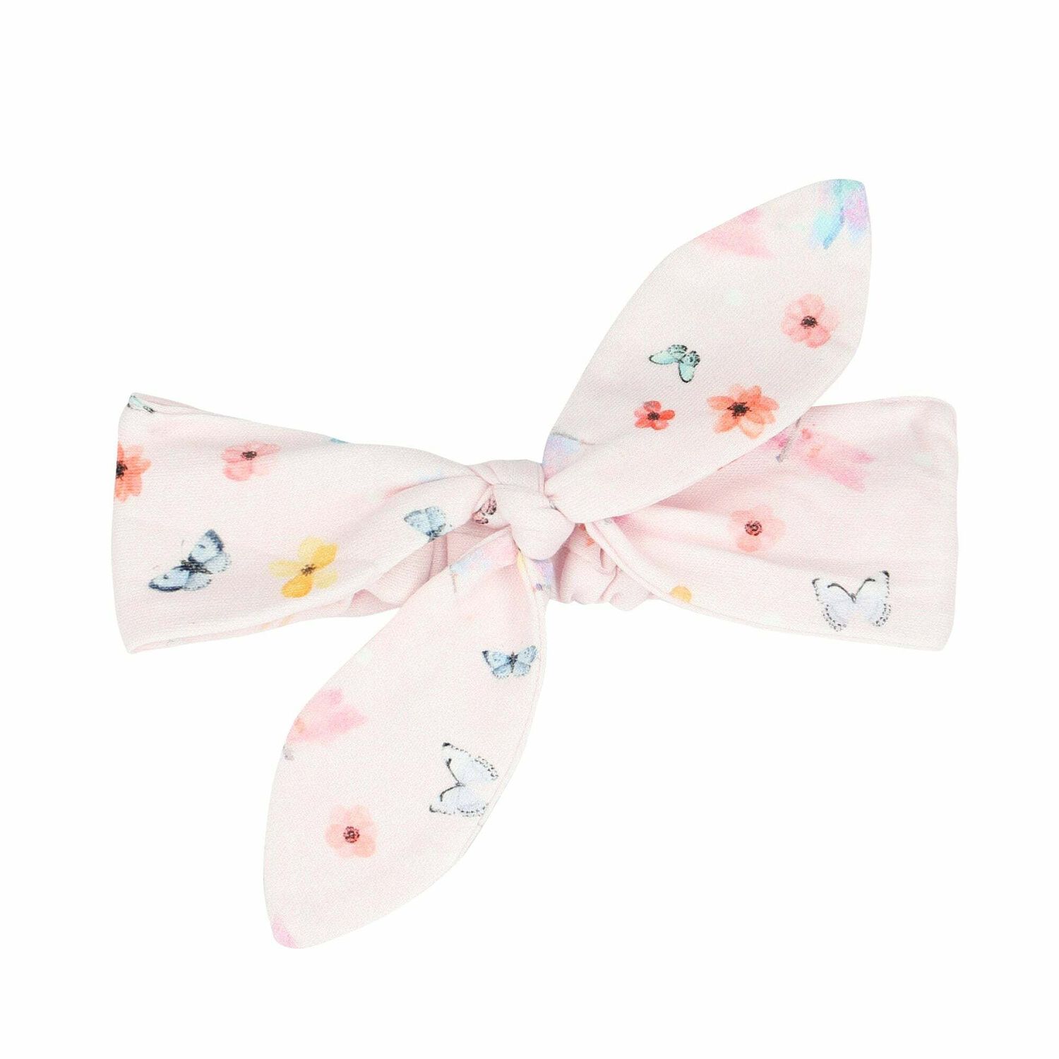 Baby Girls Pink Bow Headband, 1, hi-res