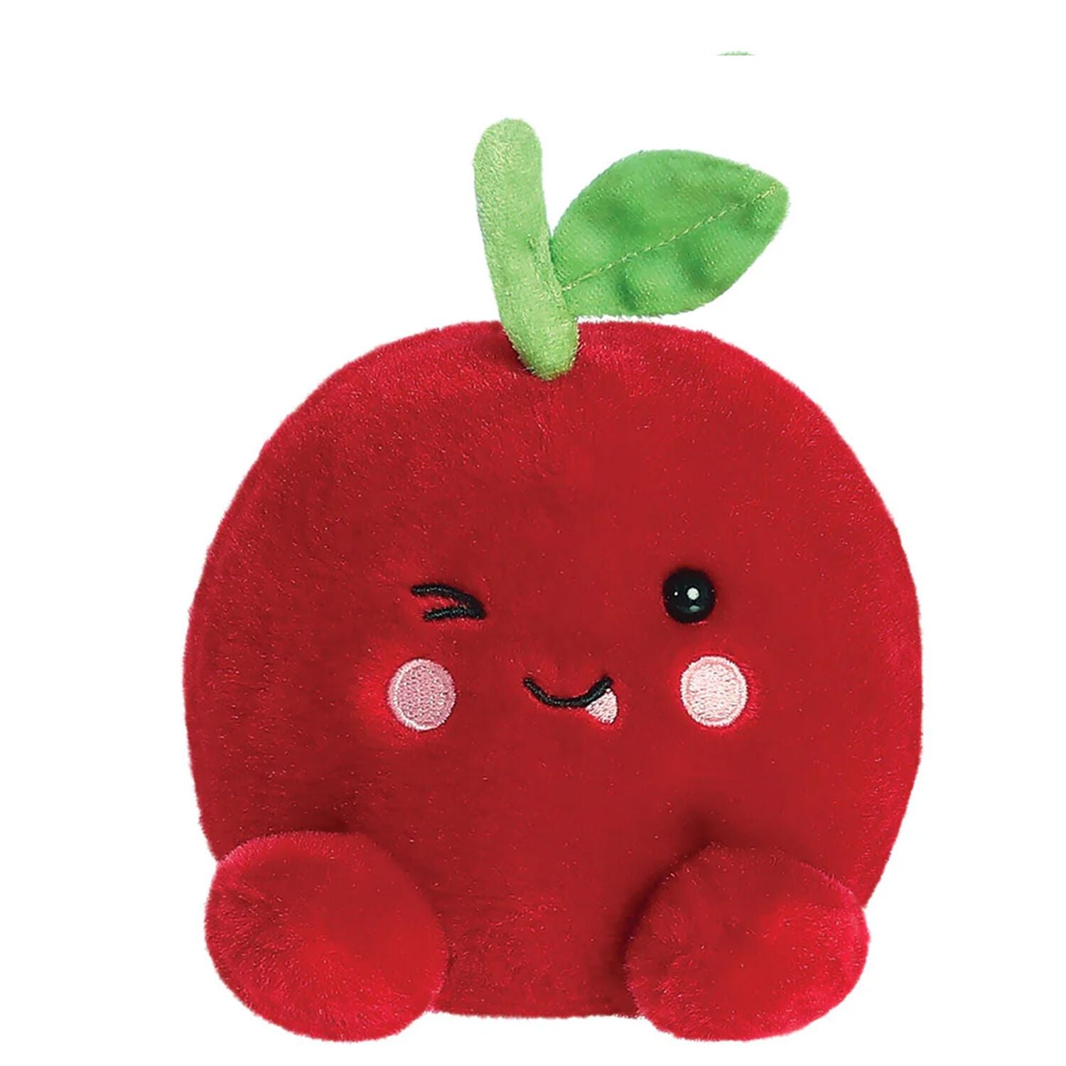 Palm Pals Red & Green Cordial Cherry Soft Toy ( 13cm ), 1, hi-res