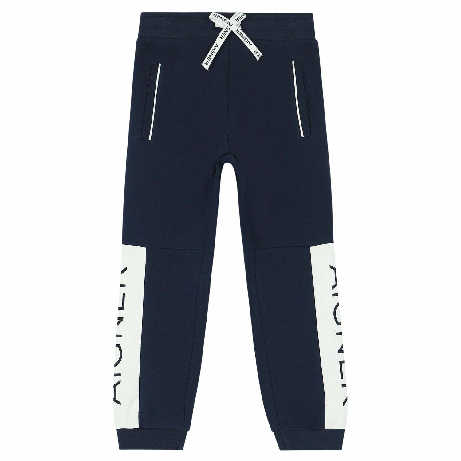 Boys Navy Logo Joggers, 1, hi-res image number null
