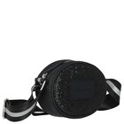 Girls Black Logo Handbag, 1, hi-res