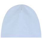 طقم هدية أفرول أولاد بالشعار باللون الأزرق, 1, hi-res