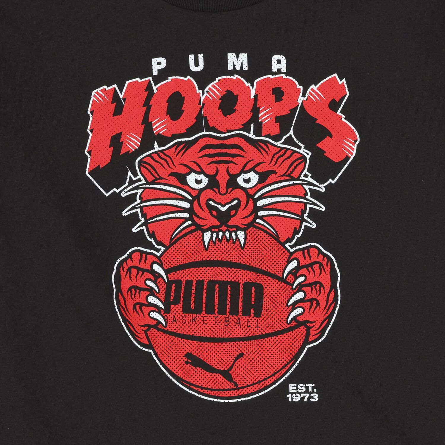 تيشيرت بالشعار باللون الاسود للاولاد, 1, hi-res