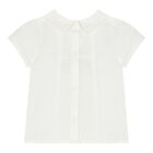 Baby Boys White & Ivory Shorts Set, 2, hi-res