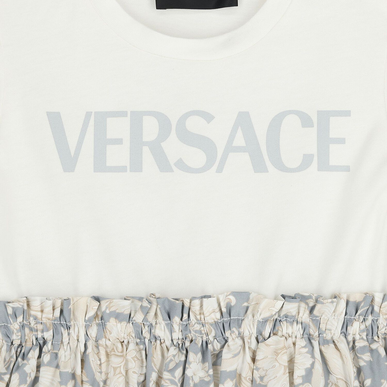 فستان أبيض ووردي وأسود للفتيات الصغيرات, 1, hi-res