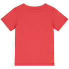 Girls Red Heart T-Shirt, 2, hi-res