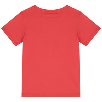 Girls Red Heart T-Shirt