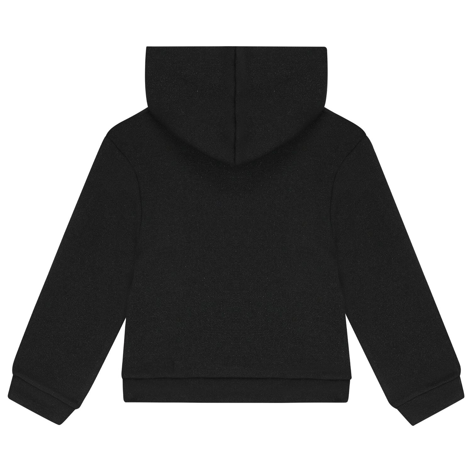 Girls Black & Beige Hooded Skirt set, 1, hi-res