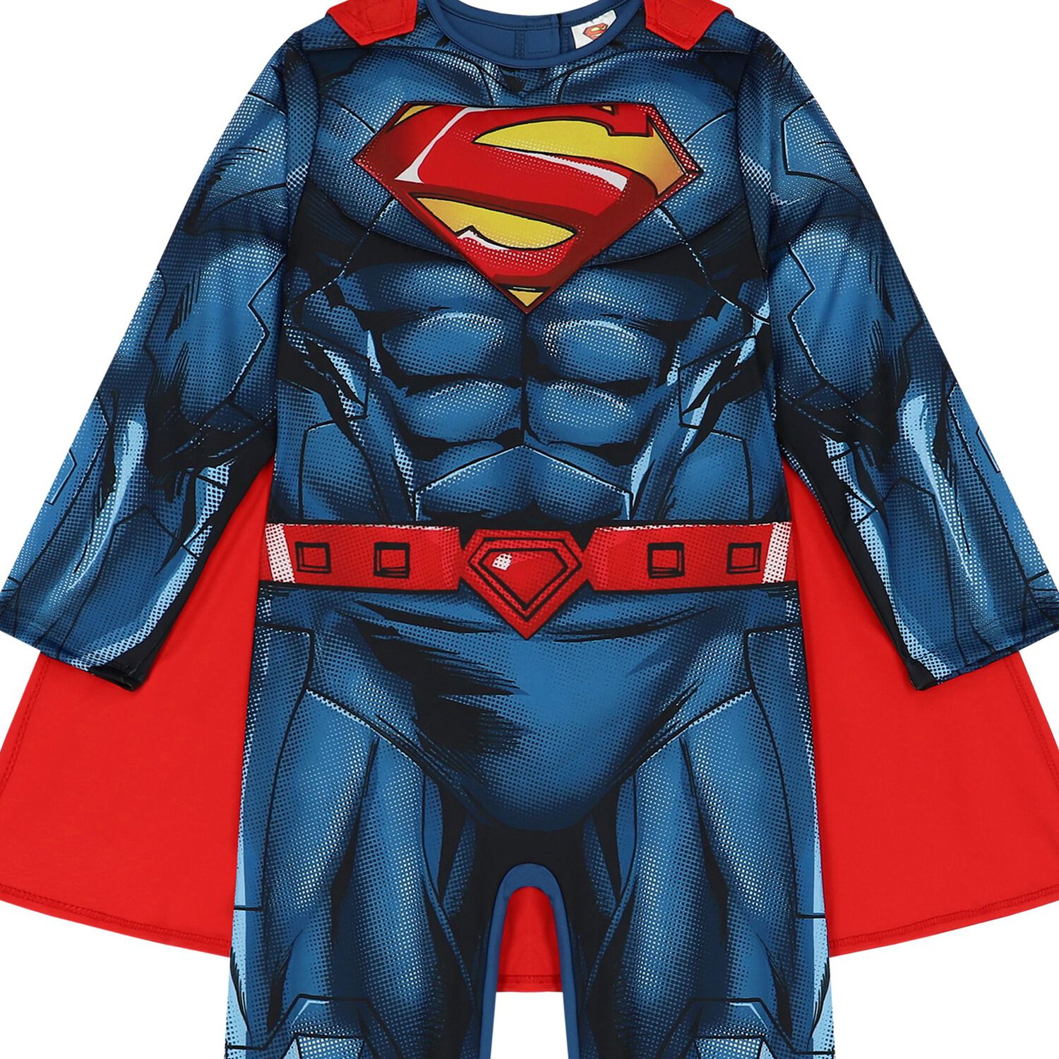 زي سوبرمان أولاد باللون الأزرق والأحمر, 1, hi-res image number null