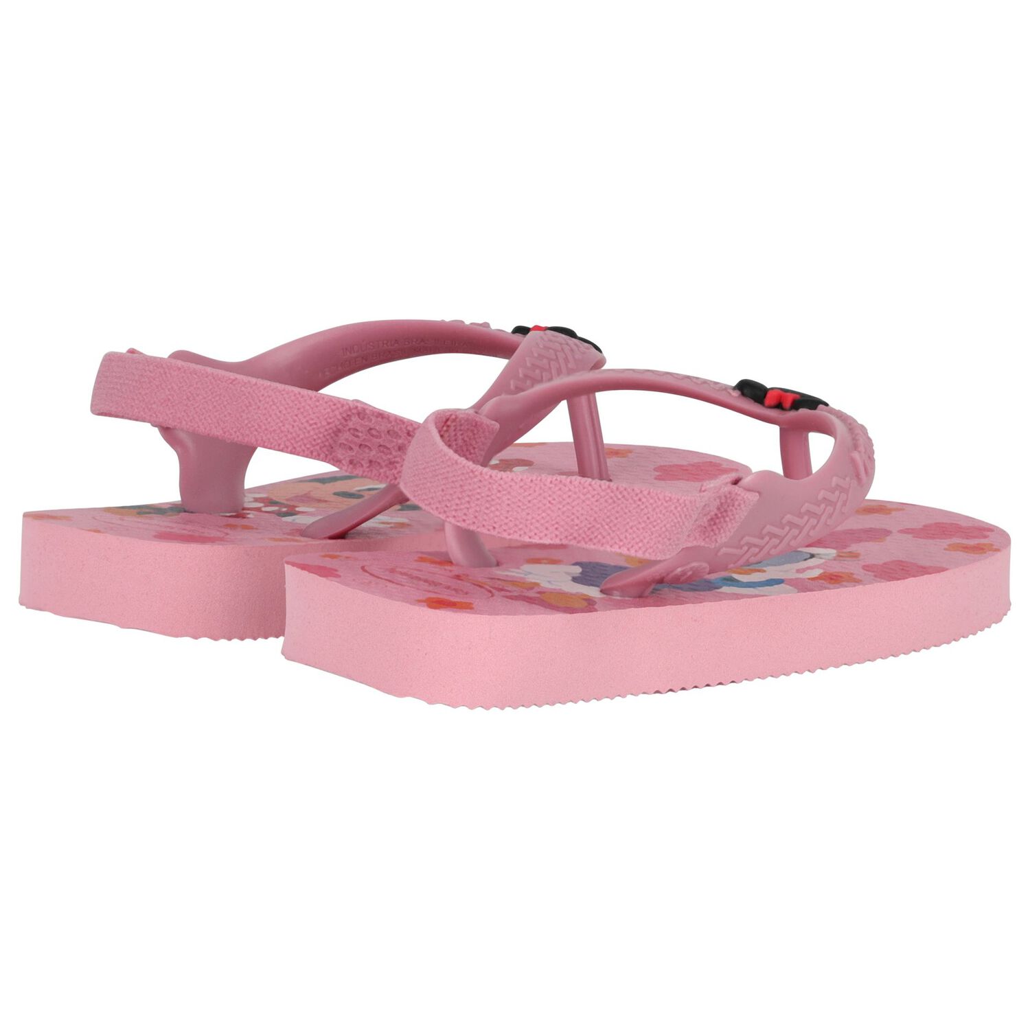 شبشب وردي بشعار ديزني للفتيات الصغيرات, 6, hi-res