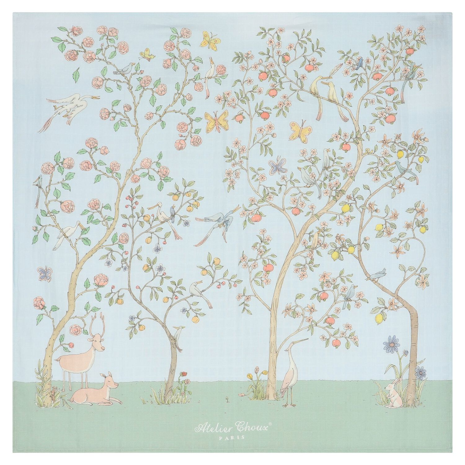 In Bloom Baby Swaddle Carré Blanket, 1, hi-res image number null