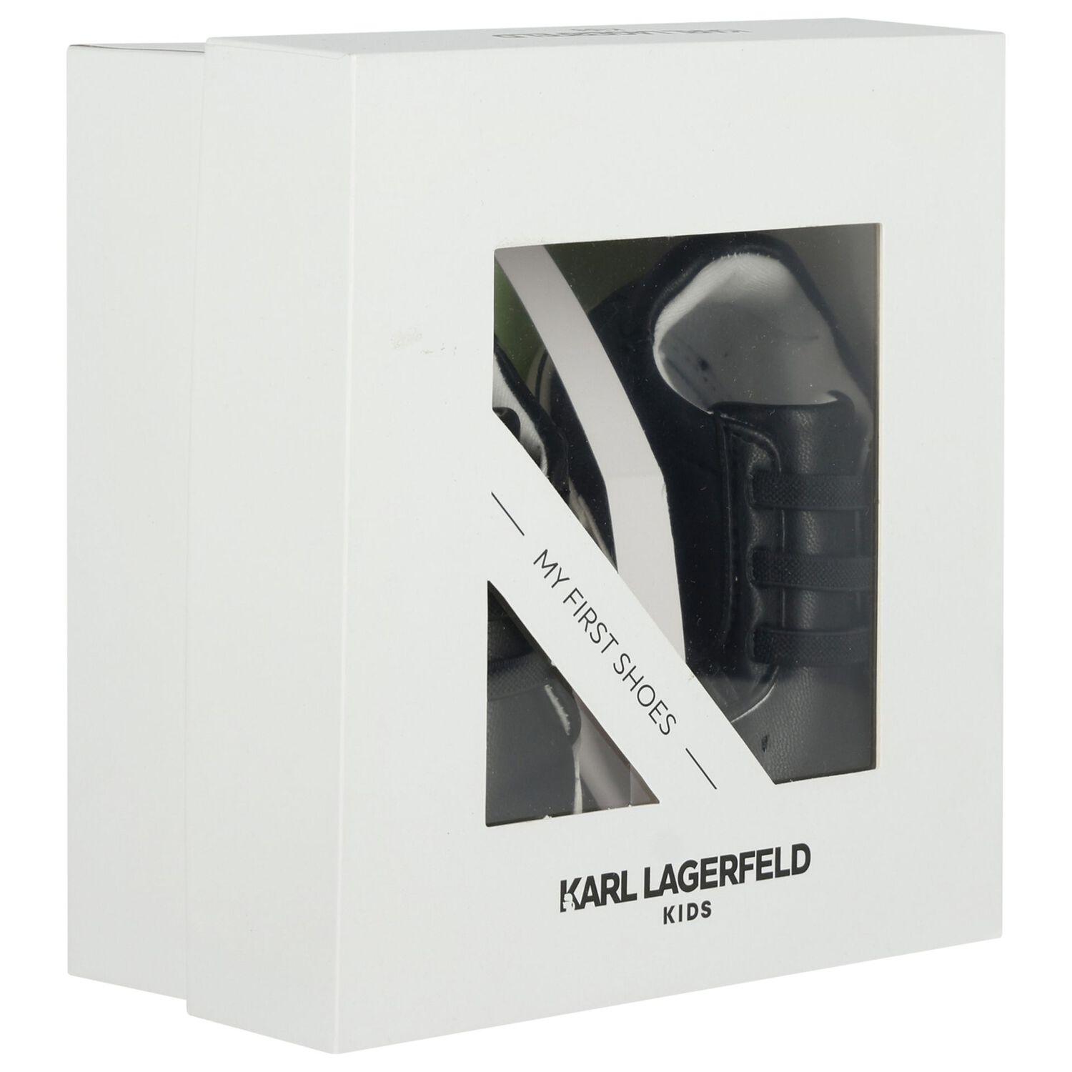 حذاء أيكونيك كارل أسود للأولاد قبل المشي, 1, hi-res