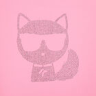 Girls Pink Choupette Logo Dress, 1, hi-res