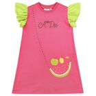 Girls Pink Logo Crossbody Bag Dress, 1, hi-res