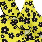 مايوه مطبع باللون الاصفر للبنات, 1, hi-res