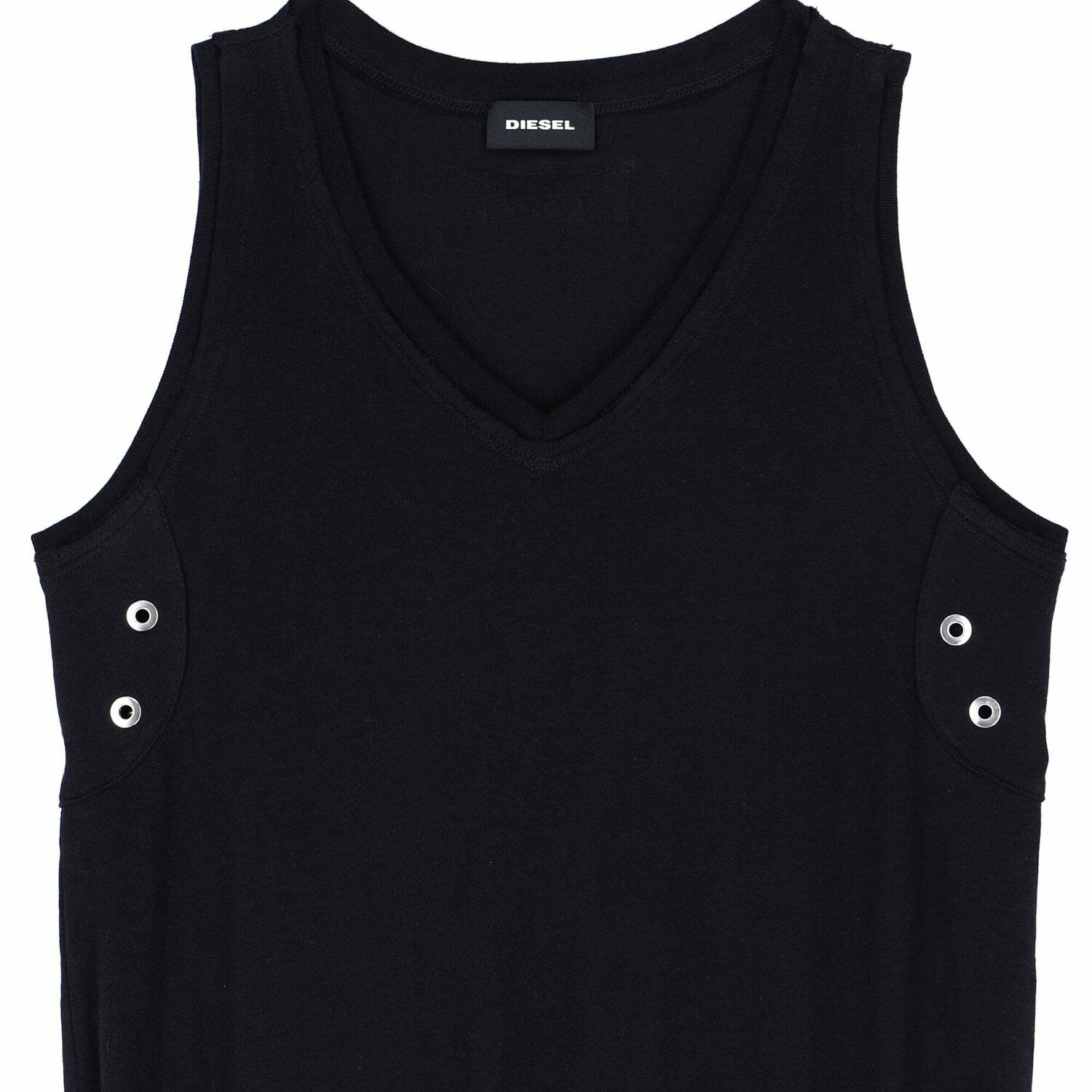 فستان باللون الاسود للبنات, 1, hi-res