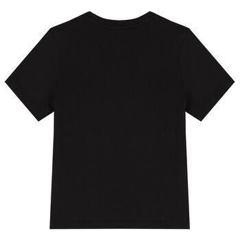 Boys Black Logo T-Shirt