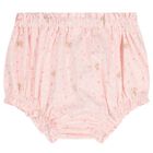 Baby Girls Ivory & Pink Floral Shorts Set ( 2-Pack ), 2, hi-res