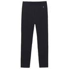 Girls Black Logo Leggings, 1, hi-res