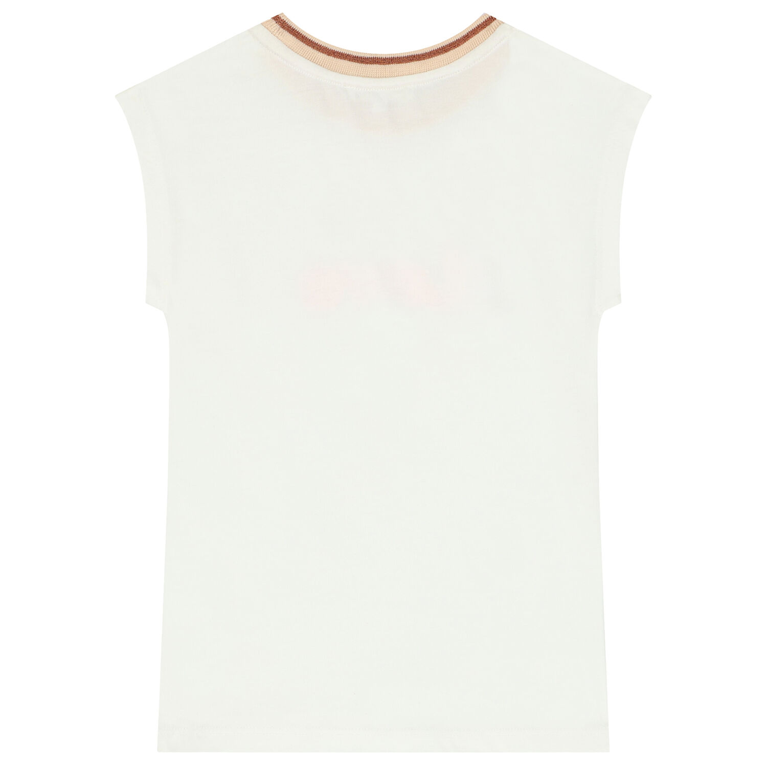 توب لاف باللون الابيض للبنات, 1, hi-res image number null