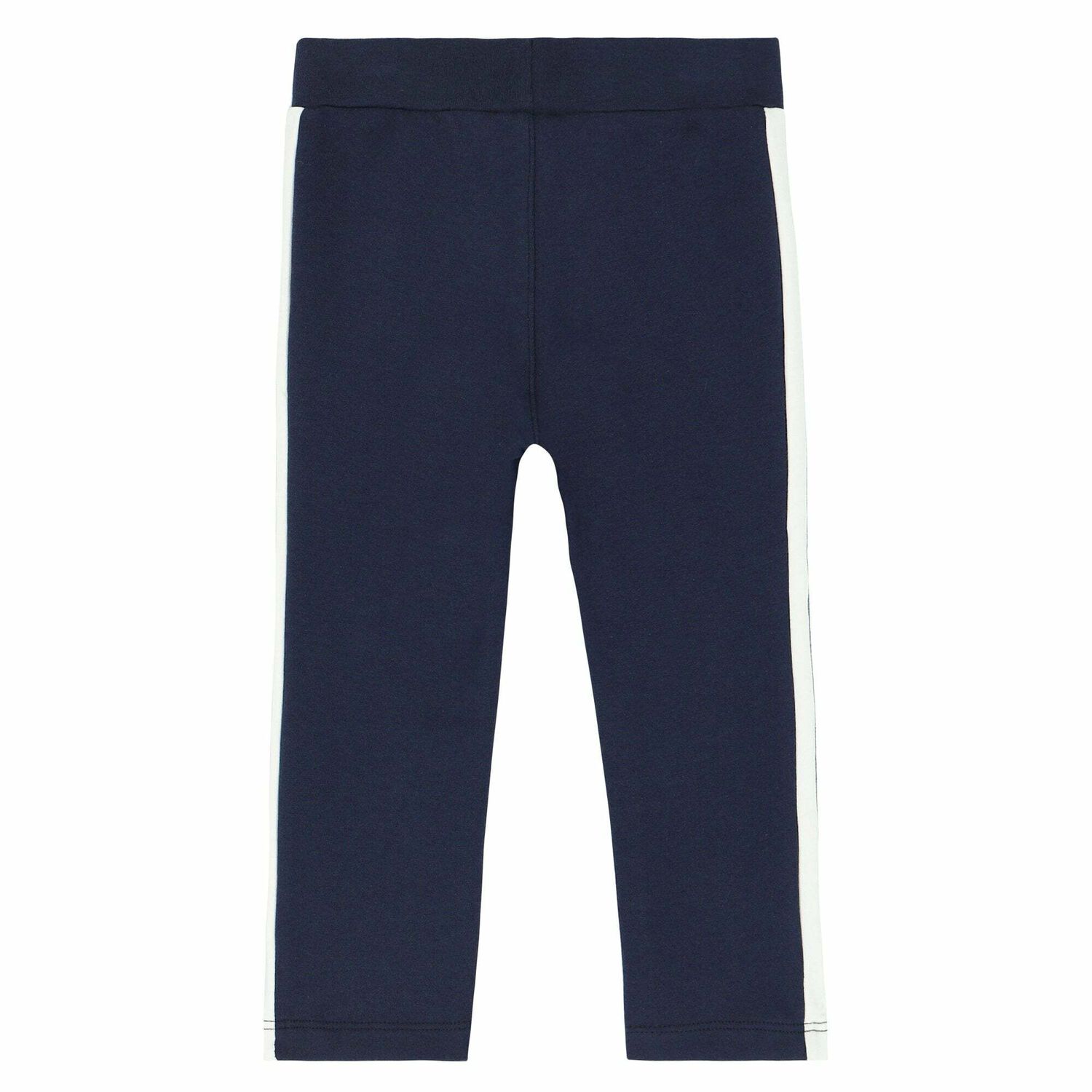 Younger Girls Navy Blue Leggings, 1, hi-res